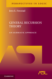 General Recursion Theory: An Axiomatic Approach(Series Number 10 Perspectives in Logic)