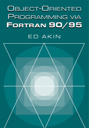 Object-Oriented Programming via Fortran 90/95
