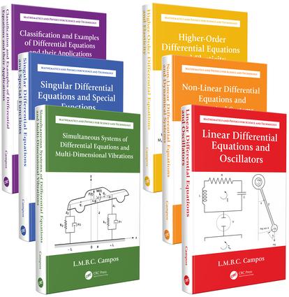 Ordinary Differential Equations with Applications to Trajectories and Vibrations, Six-Volume Set: (Mathematics and Physics for Science and Technology)