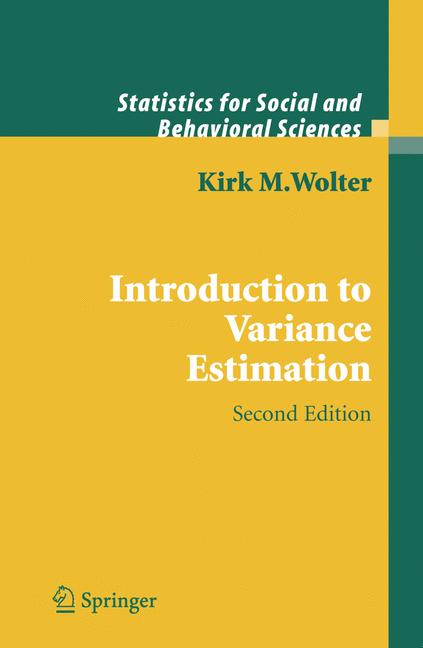 Introduction to Variance Estimation: (Springer Series in Statistics)
