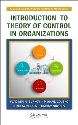 Introduction to Theory of Control in Organizations: (Systems Evaluation, Prediction, and Decision-Making)