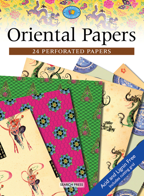 Crafter's Paper Library: Oriental Papers: (Crafter's Paper Library)