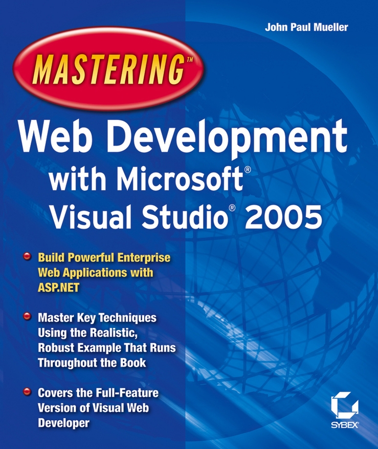 Mastering Web Development with Microsoft Visual Studio 2005