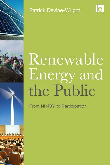 Renewable Energy and the Public: From NIMBY to Participation