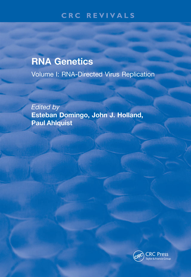 RNA Genetics: Volume I: RNA-Directed Virus Replication