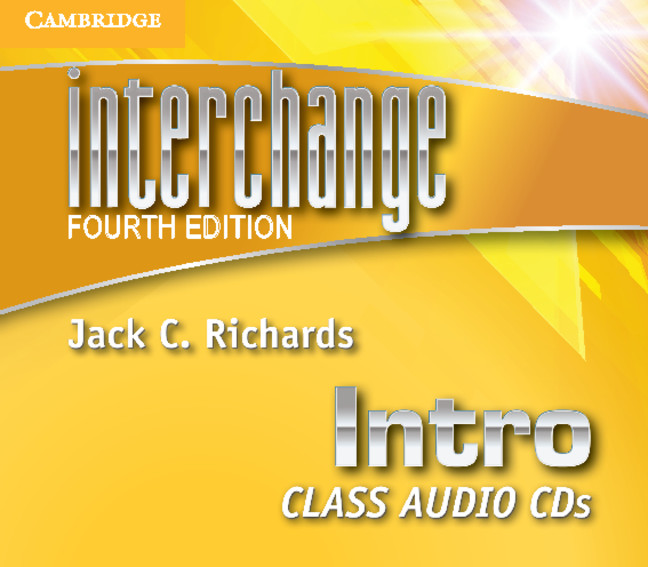 Interchange Intro Class Audio CDs (3): (Interchange Fourth Edition)