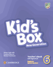 Kid's Box New Generation Level 6 Teacher's Book with Digital Pack English for Spanish Speakers: (Kid's Box)