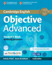 Objective Advanced Student's Book without Answers with CD-ROM with Testbank: (Objective)