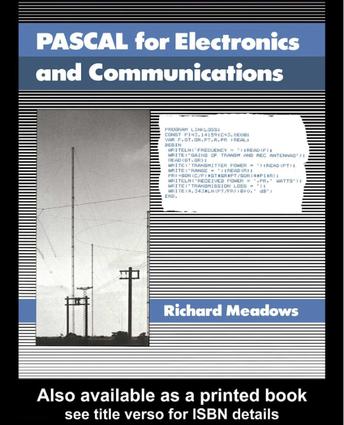 Pascal For Electronics And Communications