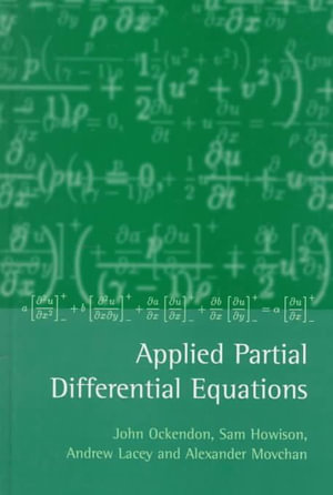 Applied Partial Differential Equations