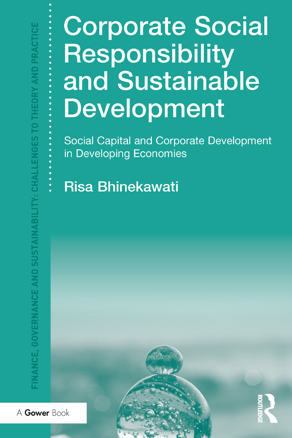 Corporate Social Responsibility and Sustainable Development: Social Capital and Corporate Development in Developing Economies(Finance, Governance and Sustainability)