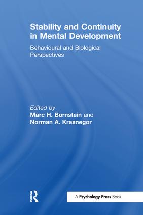 Stability and Continuity in Mental Development: Behavioral and Biological Perspectives