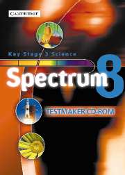 Spectrum Year 8 Testmaker Assessment CD-ROM: (Spectrum Key Stage 3 Science)