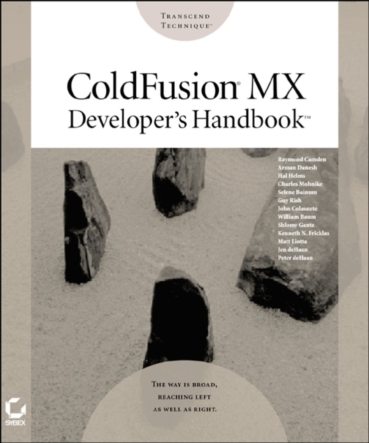 ColdFusion MX Developer's Handbook