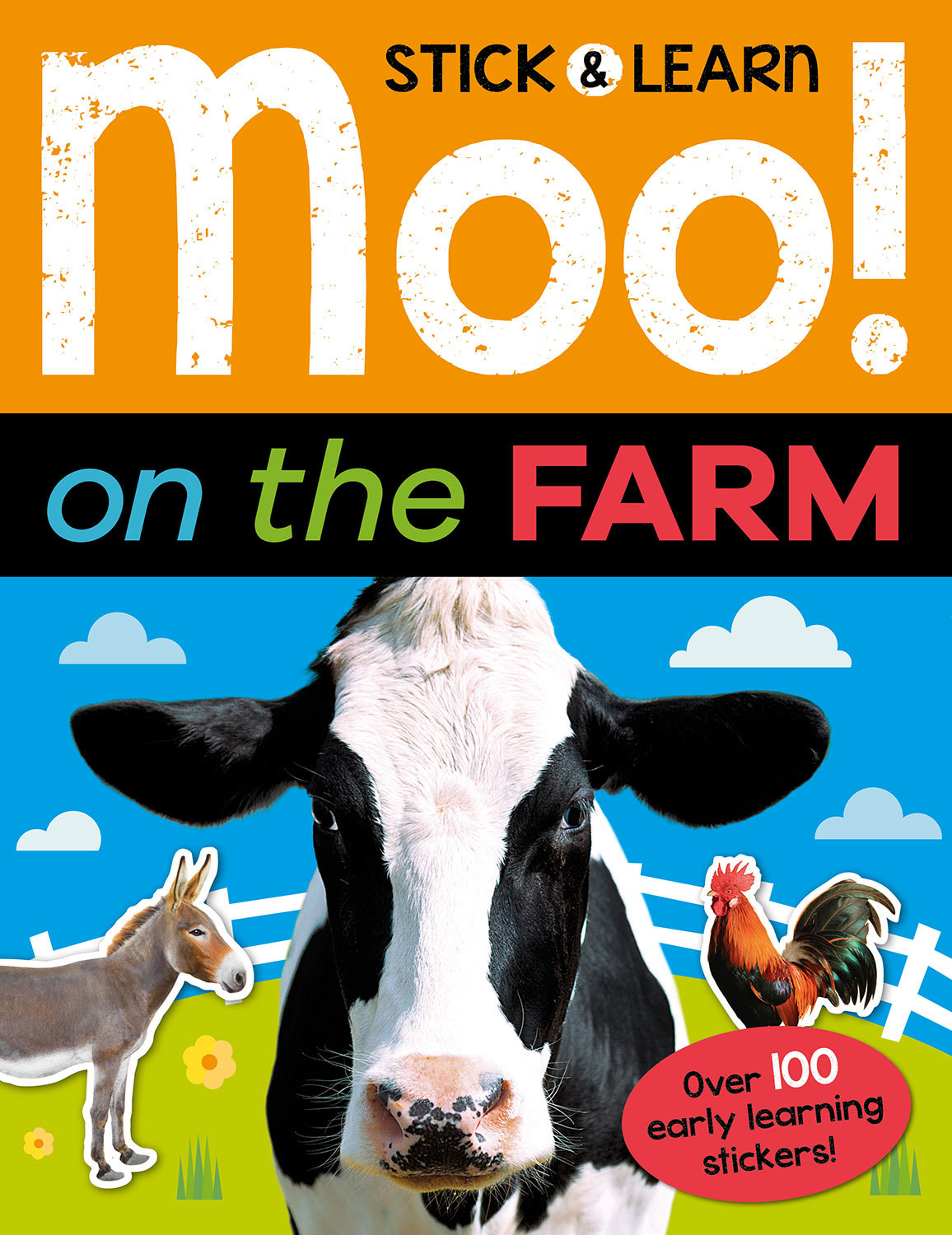 Moo! On the Farm: (Stick & Learn)