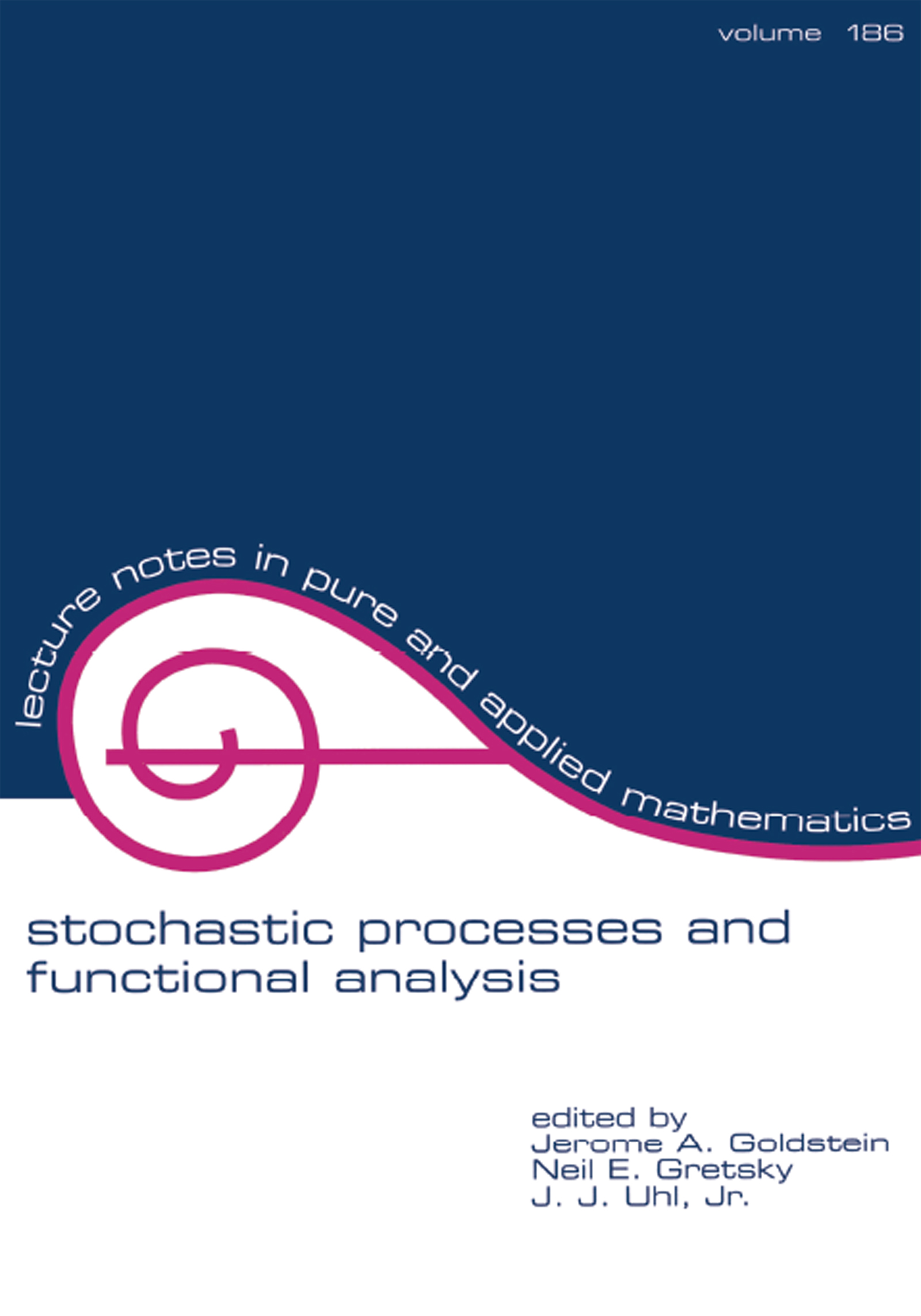 Stochastic Processes and Functional Analysis: In Celebration of M.m. Rao's 65th Birthday(Lecture Notes in Pure and Applied Mathematics)