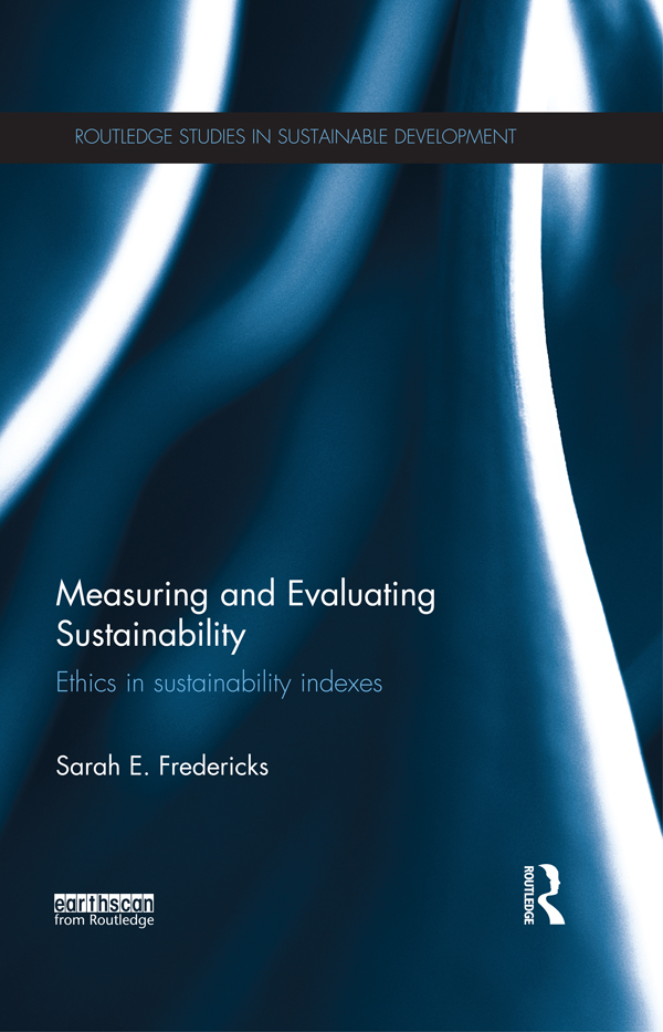 Measuring and Evaluating Sustainability: Ethics in Sustainability Indexes(Routledge Studies in Sustainable Development)