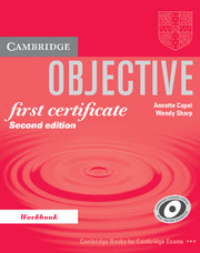 Objective First Certificate Workbook: (Objective)