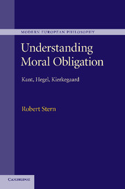 Understanding Moral Obligation: Kant, Hegel, Kierkegaard(Modern European Philosophy)