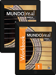 Mundo Real Media Edition Level 1 eBook for Student's plus ELEteca Access and Online Workbook Activation Card: (MURL Mundo Real)