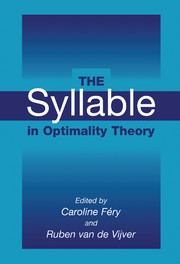 The Syllable in Optimality Theory
