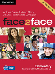 face2face Elementary Testmaker CD-ROM and Audio CD: (face2face)