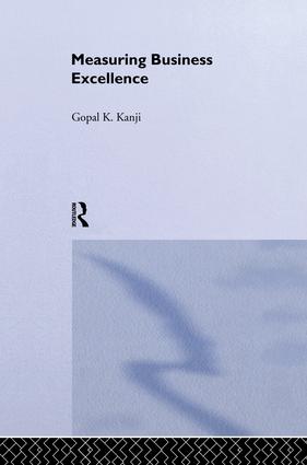 Measuring Business Excellence: (Routledge Advances in Management and Business Studies)