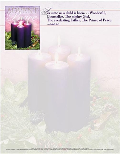 Advent Purple Letterhead 2006 (Package of 50): (Advent 2006--The Purple)