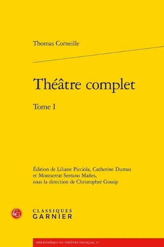 Theatre Complet. Tome I