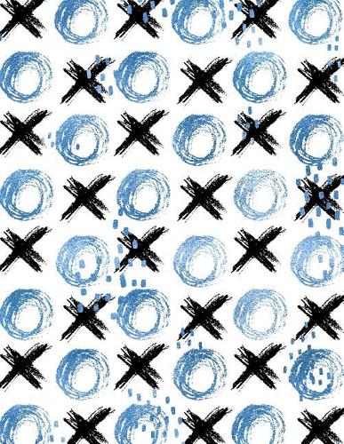 My Big Fat Journal Notebook Love & Kisses Pattern 4