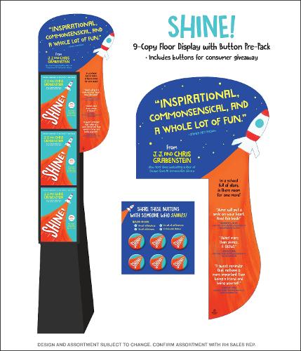 Shine! 9-Copy Floor Display with Buttons