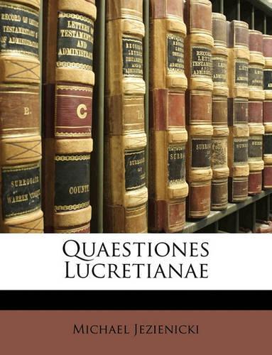 Quaestiones Lucretianae