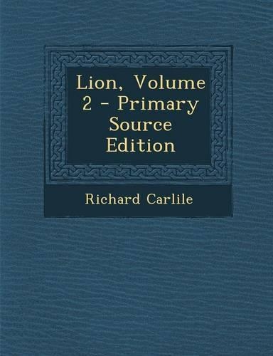 Lion, Volume 2