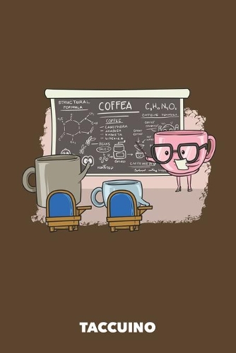 Taccuino: Lezioni di caffè A5 griglia a puntini - 120 pagine per amanti del caffè (marrone)