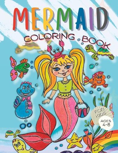 Mermaid Coloring Book for Kids
