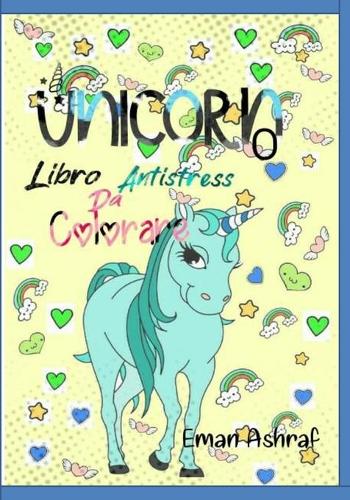 Unicorno Libro Antistress Da Colorare