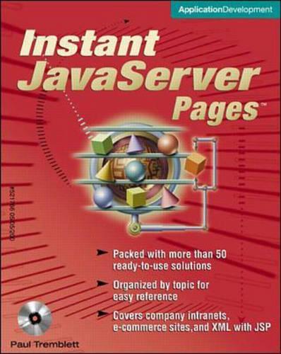 Instant JavaServer Pages: (Application Development S.)