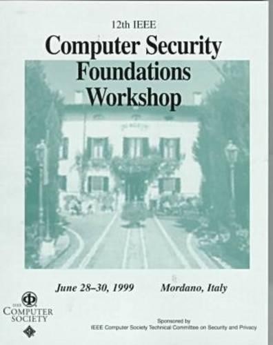 Computer Security Foundations Workshop