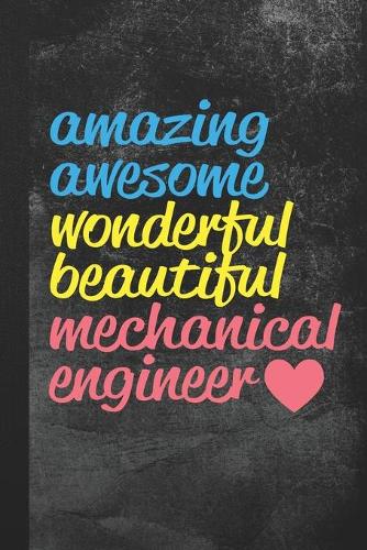 Mechanical Engineer: Funny Blank Lined Notebook Journal Gift