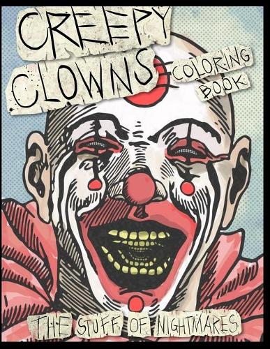 Creepy Clowns Coloring Book
