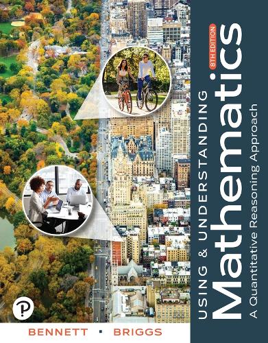 MyLab Math with Pearson eText (18 Weeks) for Using & Understanding Mathematics: A Quantitative Reasoning Approach