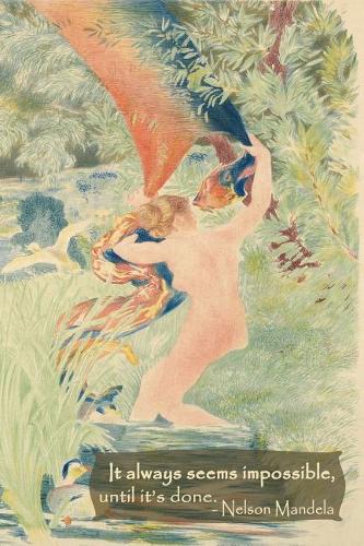 Dot Grid Blank Journal - It Always Seems Impossible Until It's Done