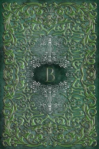 Monogram B Notebook: Blank Journal Diary Memoir Log Logue