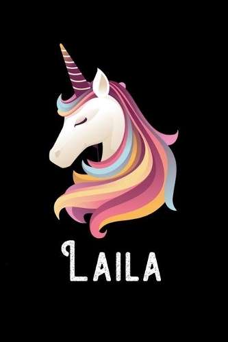 Laila: Personalized Custom Name Unicorn Themed Monthly 2020 Planner (Calendar, To Do List, Monthly Budget, Grocery List, Yearly Financial Goals) Gift for G