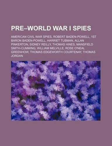 Pre-World War I Spies