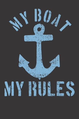 Notebook: Dot Grid Dotted 6x9 120 Pages Boat Sailing Yacht Ship Captain