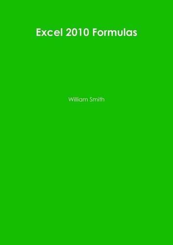 Excel 2010 Formulas
