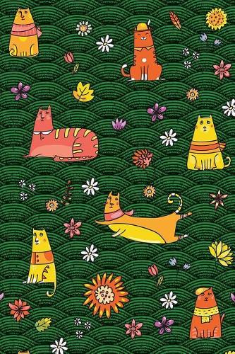 Bullet Journal Notebook for Cat Lovers Cute Cats Pattern 4: 162 Numbered Pages with 150 Dot Grid Pages, 6 Index Pages and 2 Key Pages for Journaling, Writing, Planning and Doodling, for Women, Men, Kids, 160 