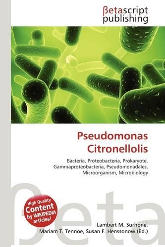 Pseudomonas Citronellolis