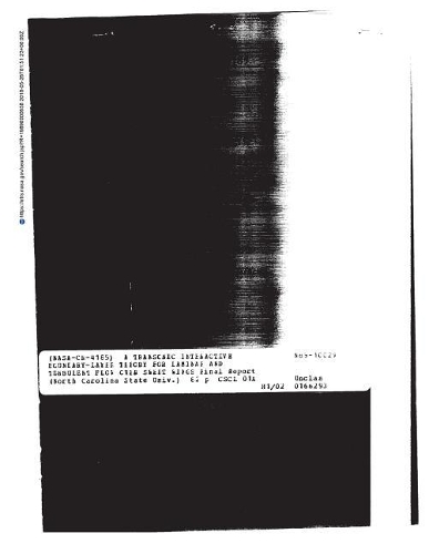 A Transonic Interactive Boundary-Layer Theory for Laminar and Turbulent Flow Over Swept Wings
